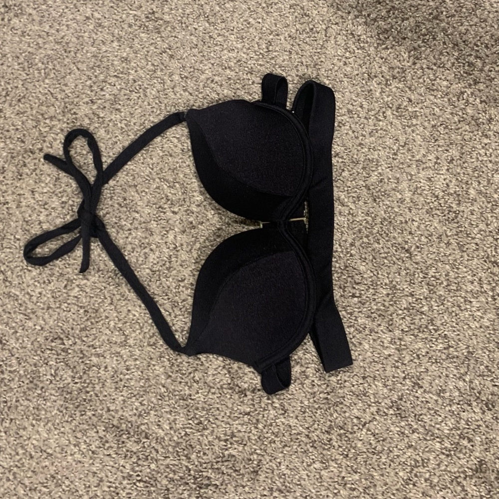 Small black push up Victoria’s Secret bikini top